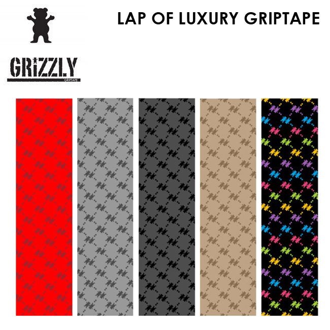 Grizzly Lap of Luxery Griptape (Assorted)