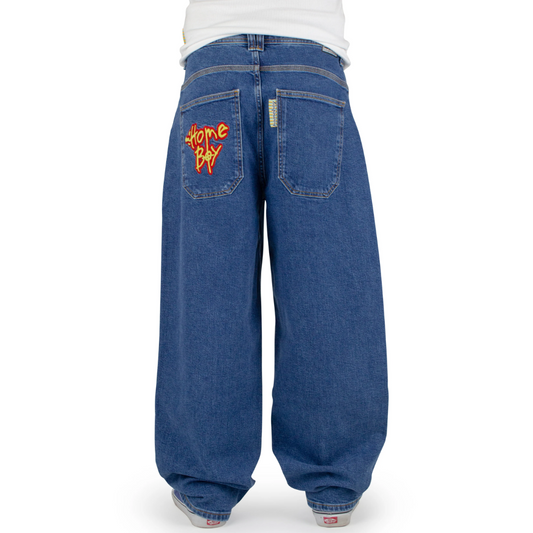 HomeBoy X-Tra Monster Pencil Denim Washed Blue