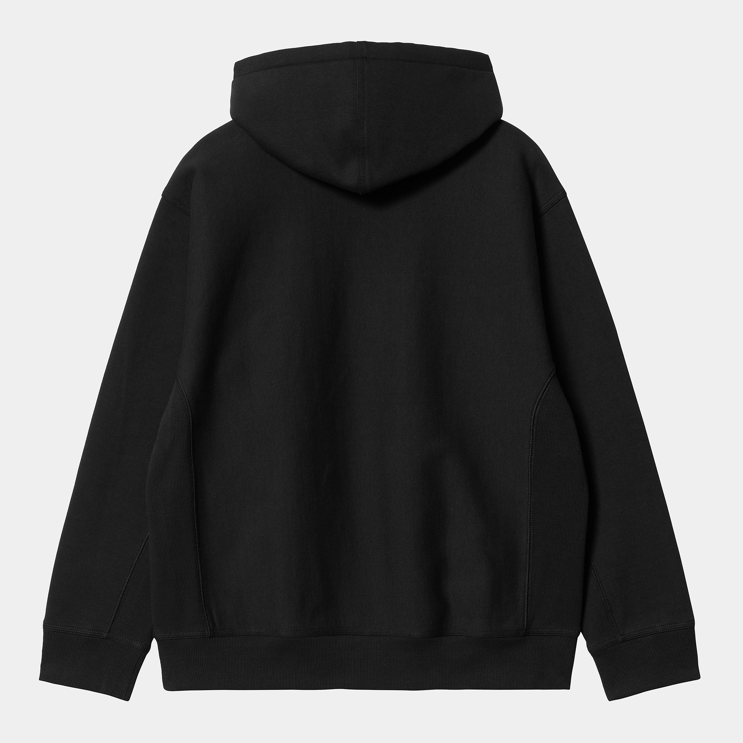 Carhartt Hooded American Script Sweat Black