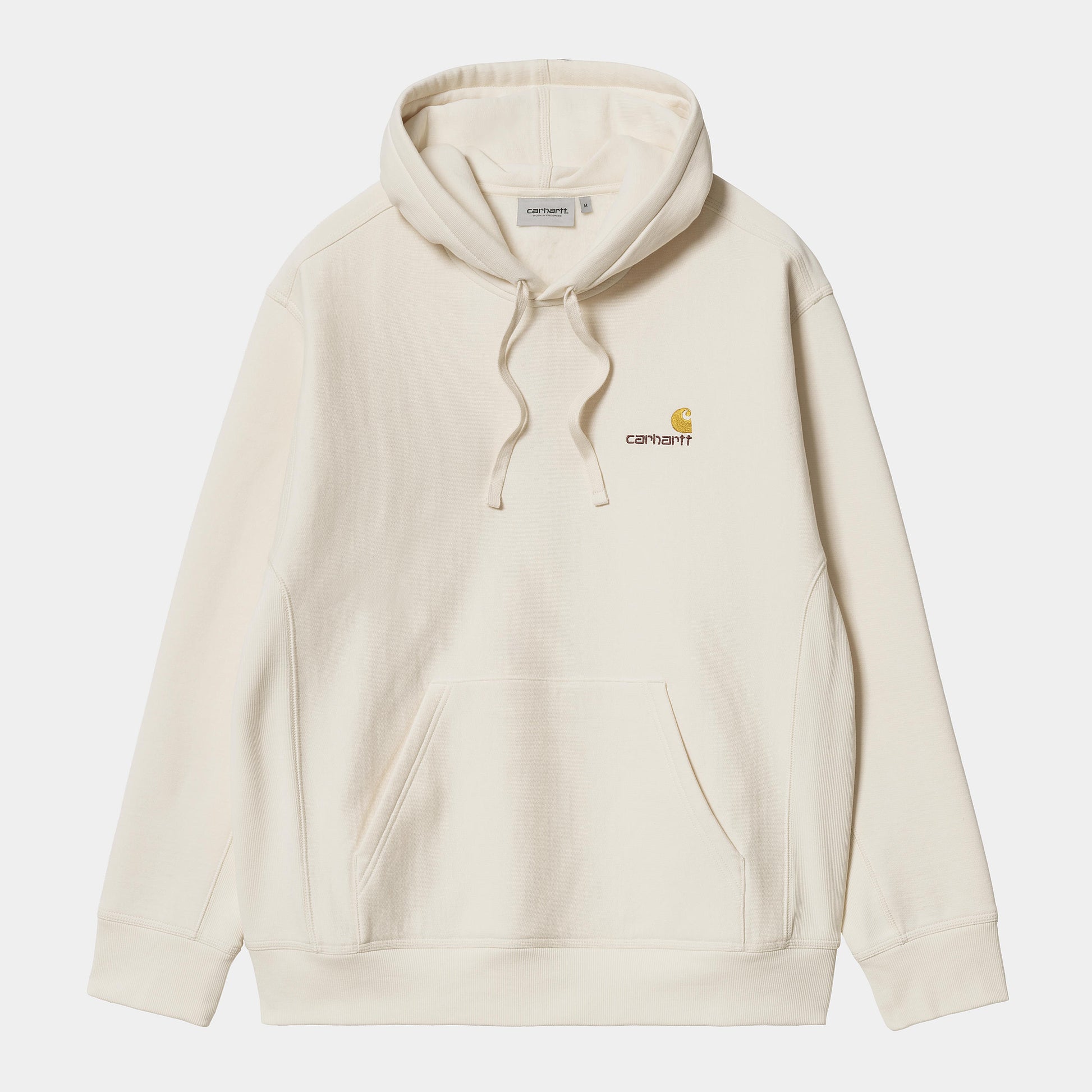 Carhartt Hooded American Script Sweat Natural