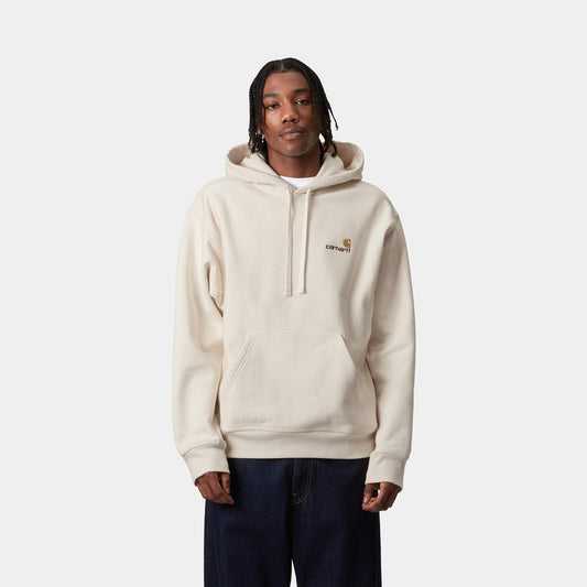 Carhartt Hooded American Script Sweat Natural