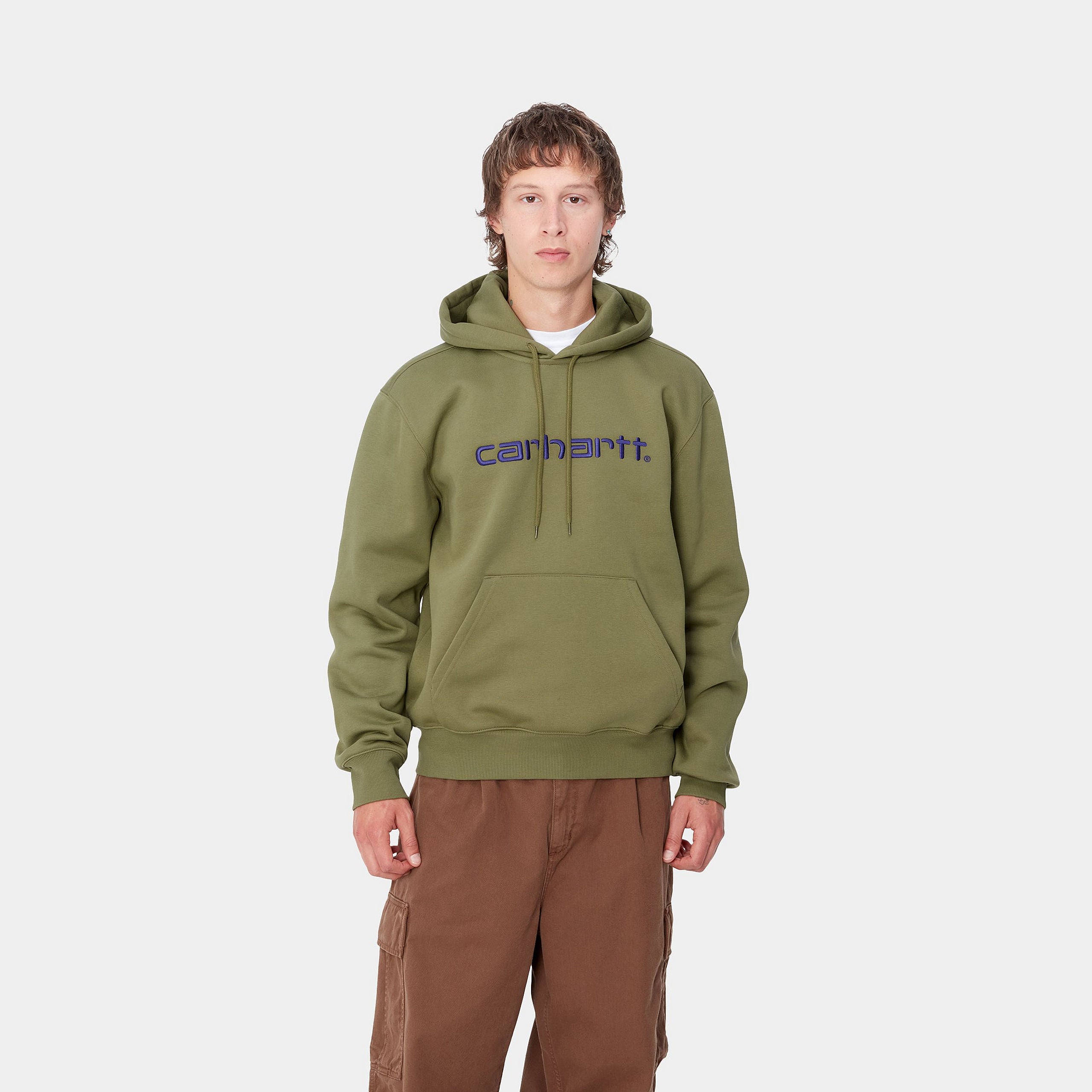 Carhartt Hooded Sweat Capulet/Aura