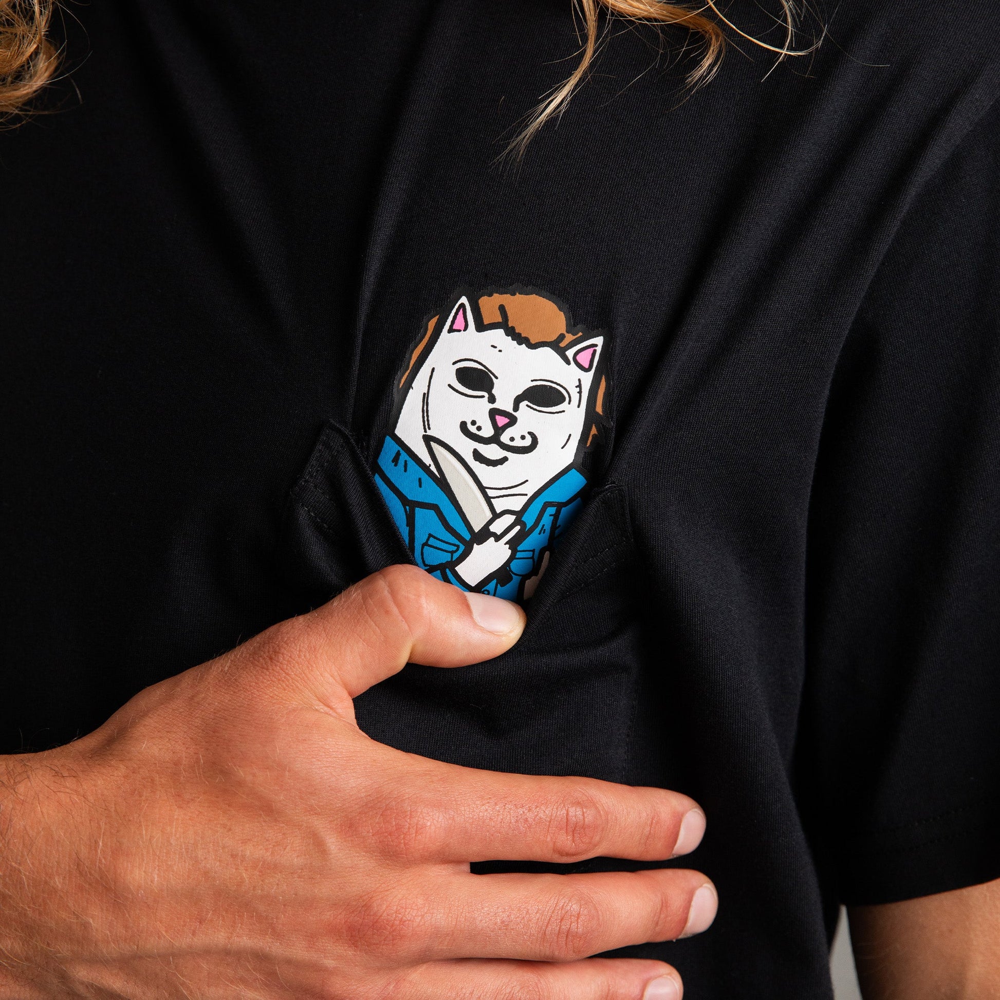 Ripndip - Killer Nerm Pocket Tee - Black