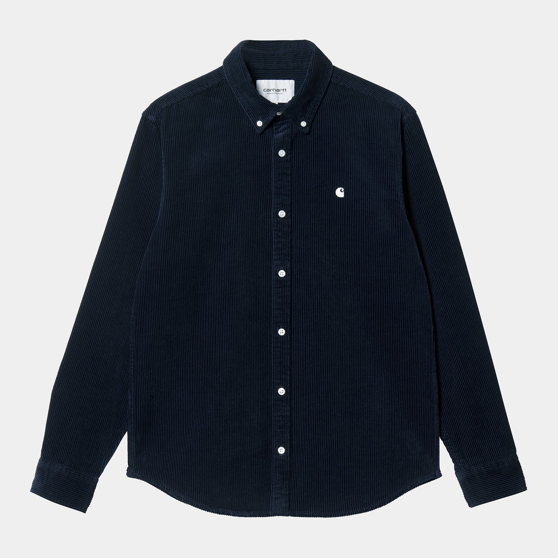 Carhartt L/S Madison Cord Shirt Dark Navy / Wax