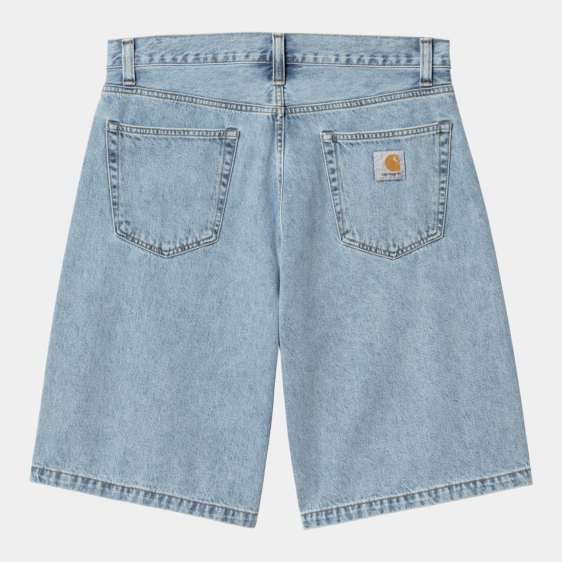 Carhartt Landon Denim Short Blue Stone Bleached