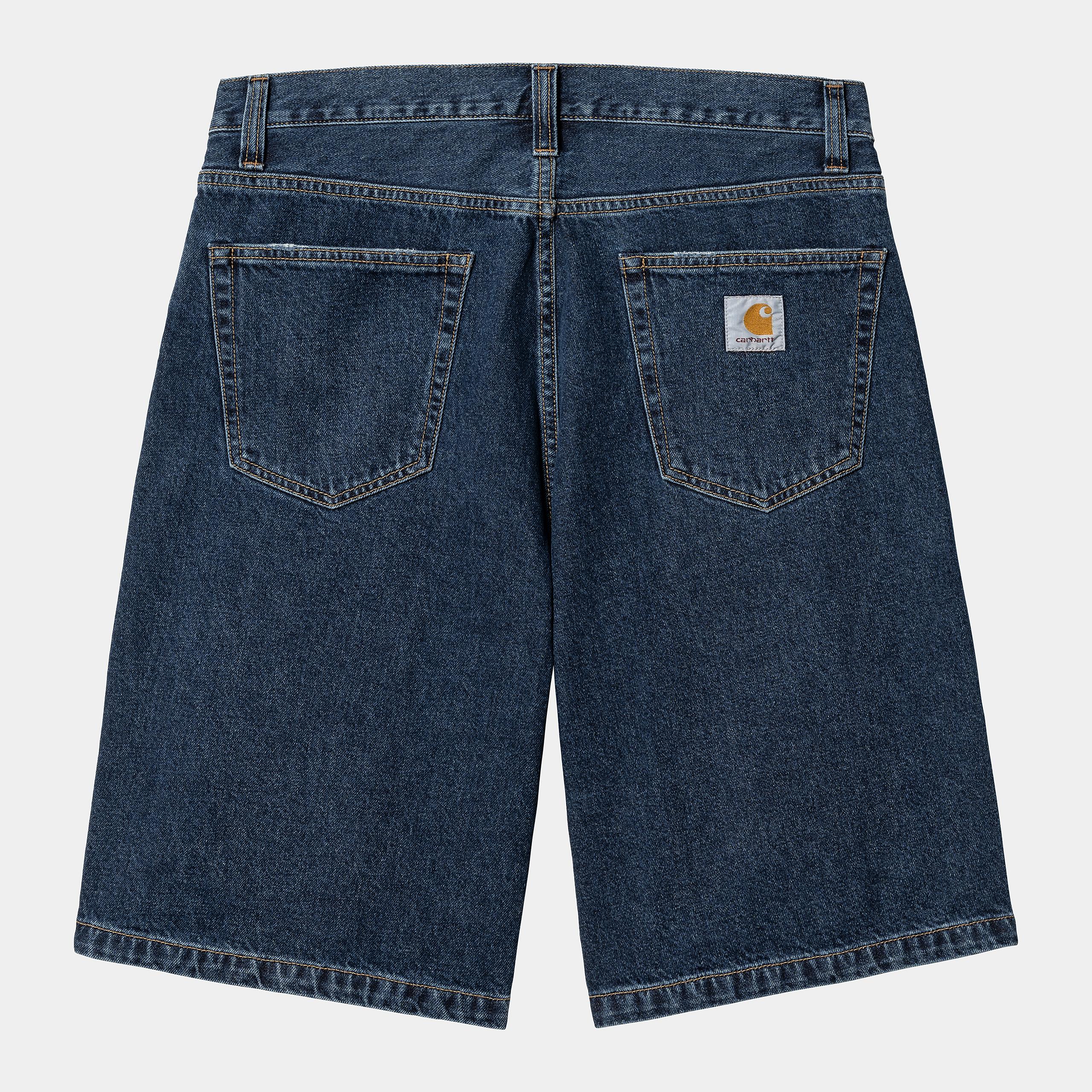 Carhartt Landon Denim Short Blue Stone Washed