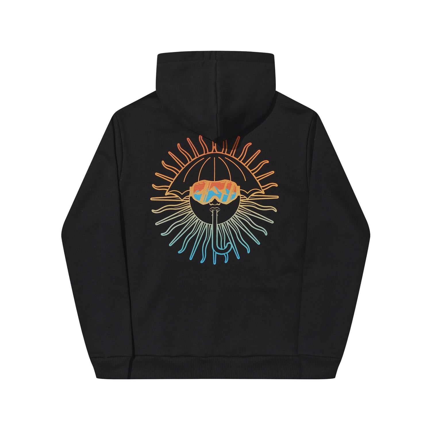 Helas - Mask Hoodie Black