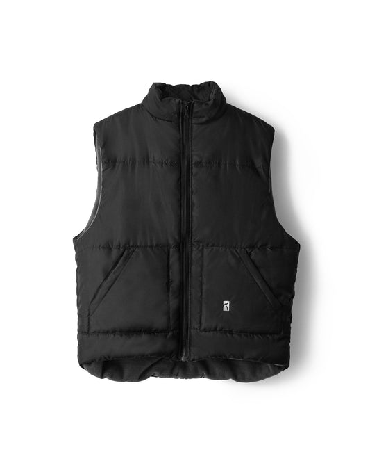 Poetic Puffer Vest Black