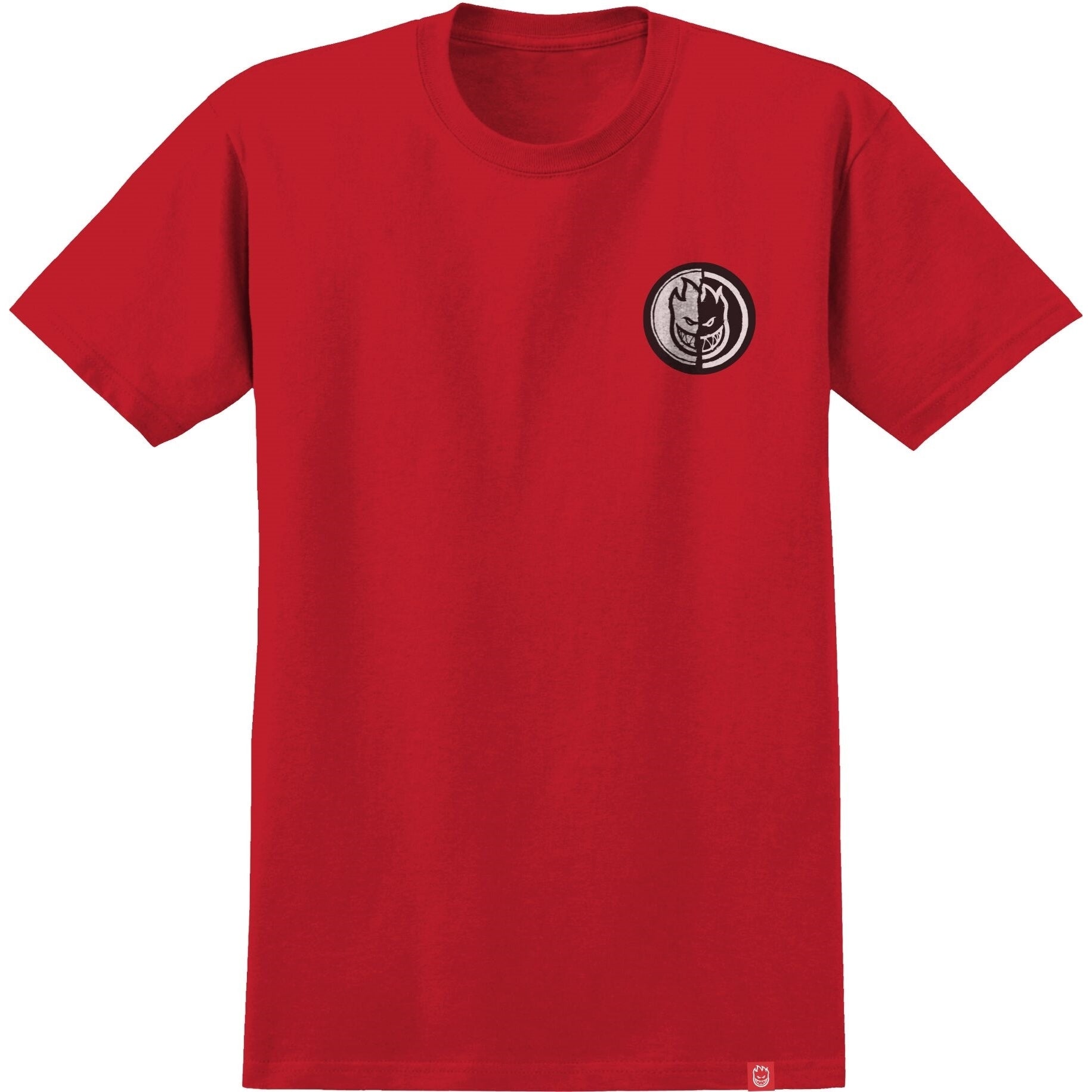 Spitfire Youth Yin Yang Tee Red/Black/White