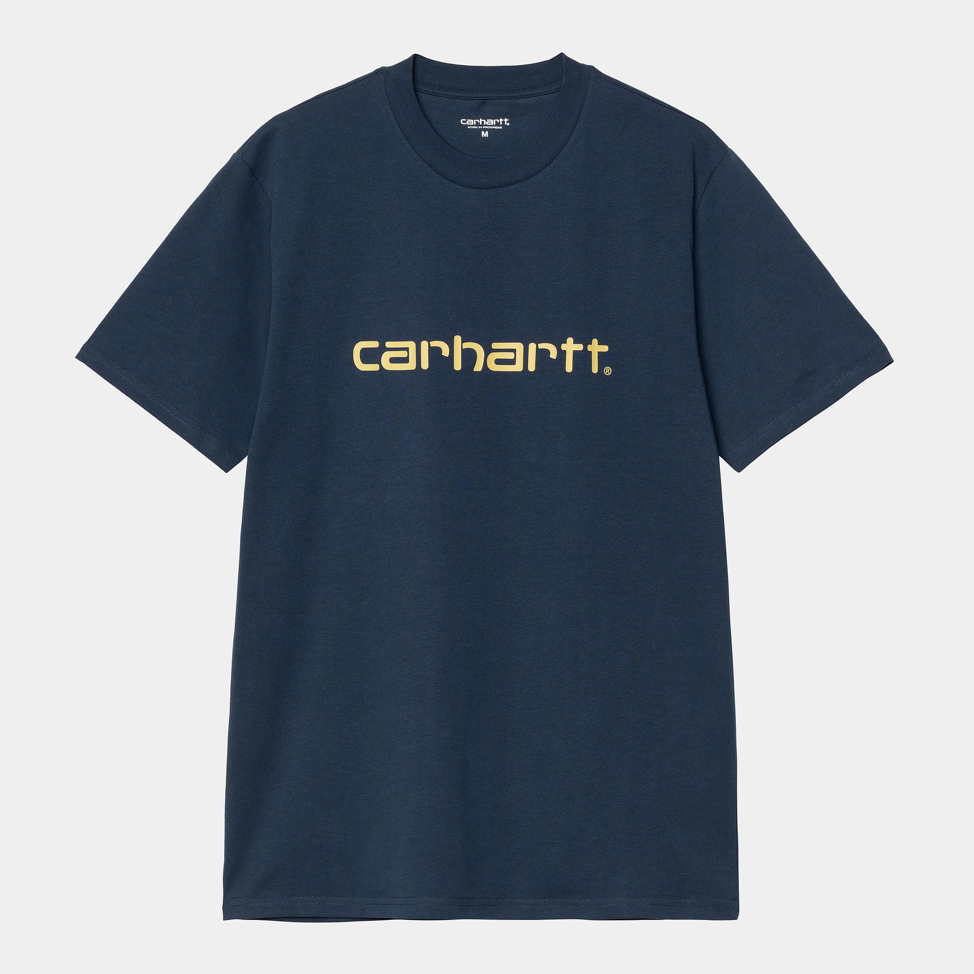 Carhartt Script Tee Ink / Air Yellow