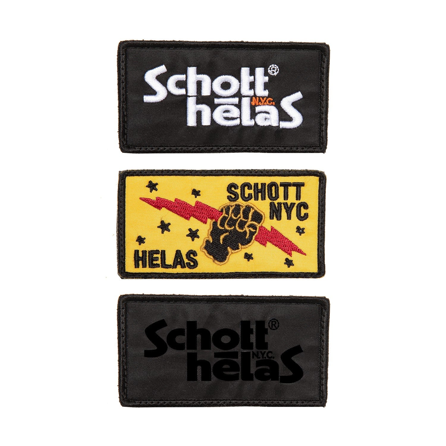 SCHOTT NYC X HELAS BOMBER JACKET BLACK