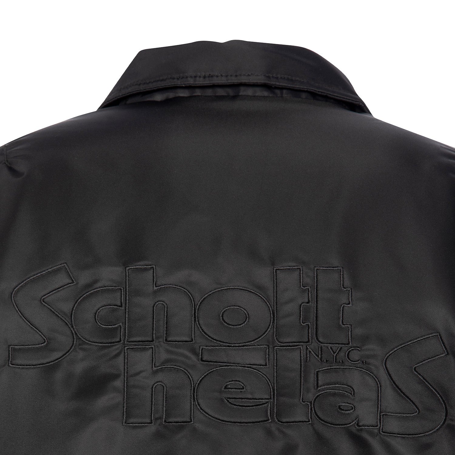 SCHOTT NYC X HELAS BOMBER JACKET BLACK