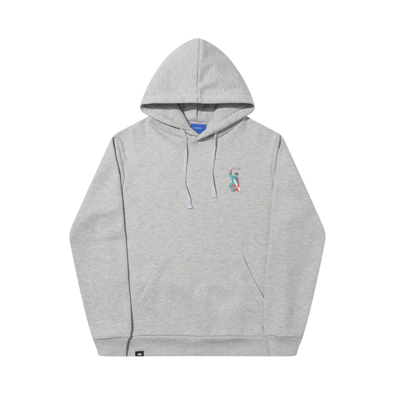 Helas - Splash Hoodie Heather Grey