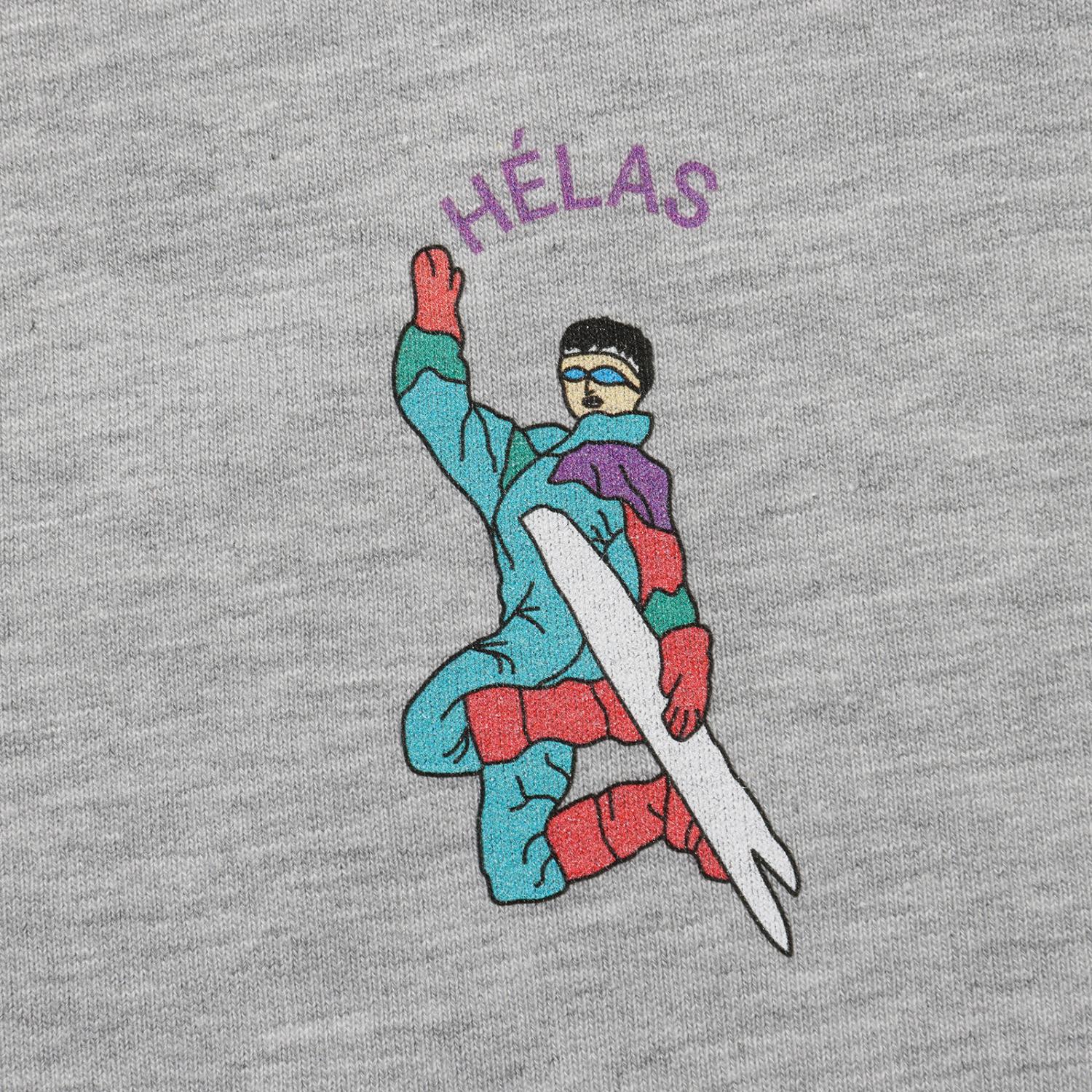 Helas - Splash Hoodie Heather Grey