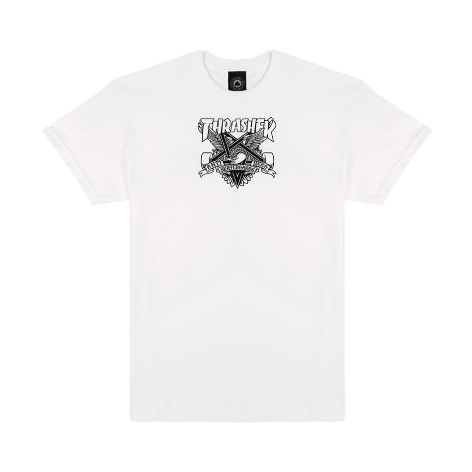 Thrasher x Anti-Hero Eaglegram Tee White