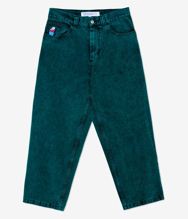 Polar Big Boy Jeans Teal Black – curbskateshop