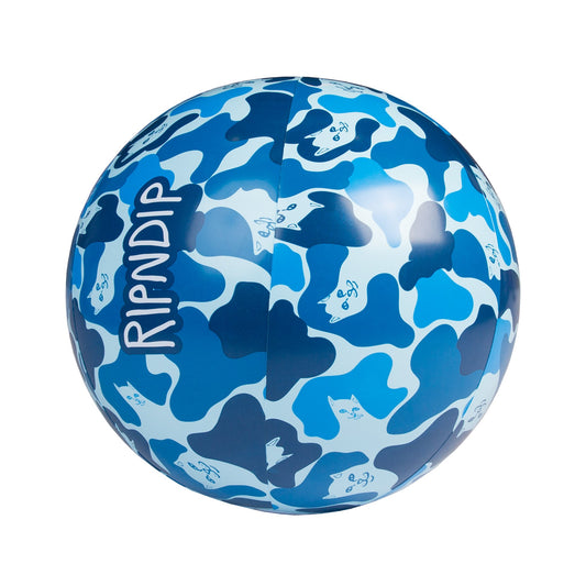 Ripndip Camo Beach Ball Blue