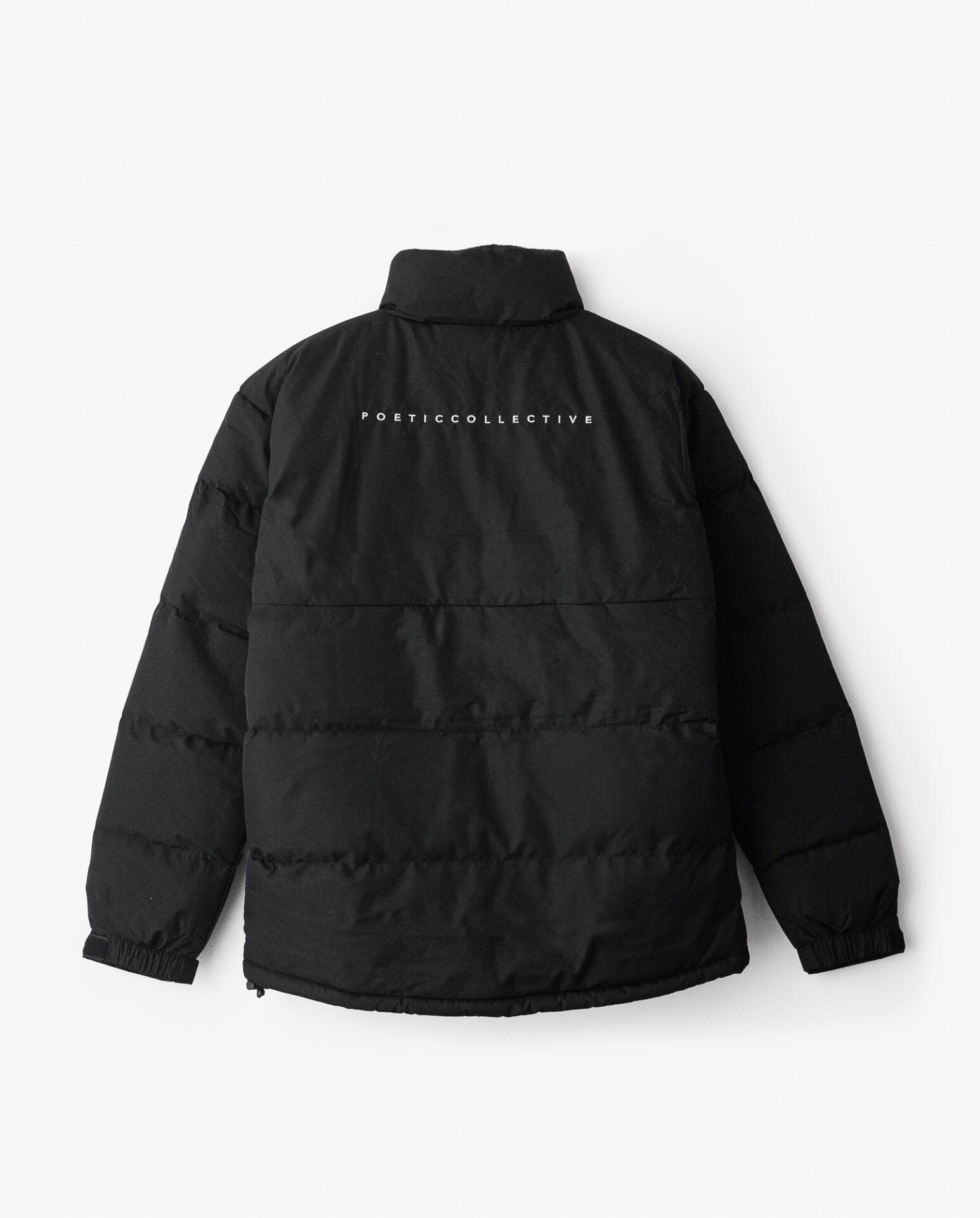 Poetic Puffer Jacket Black