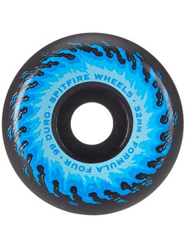 Spitfire Wheels F4 OG Fireball 99a Conical Black 52mm