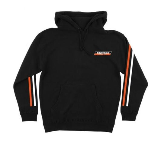 Bronson PO Hood Racing Stripes Black