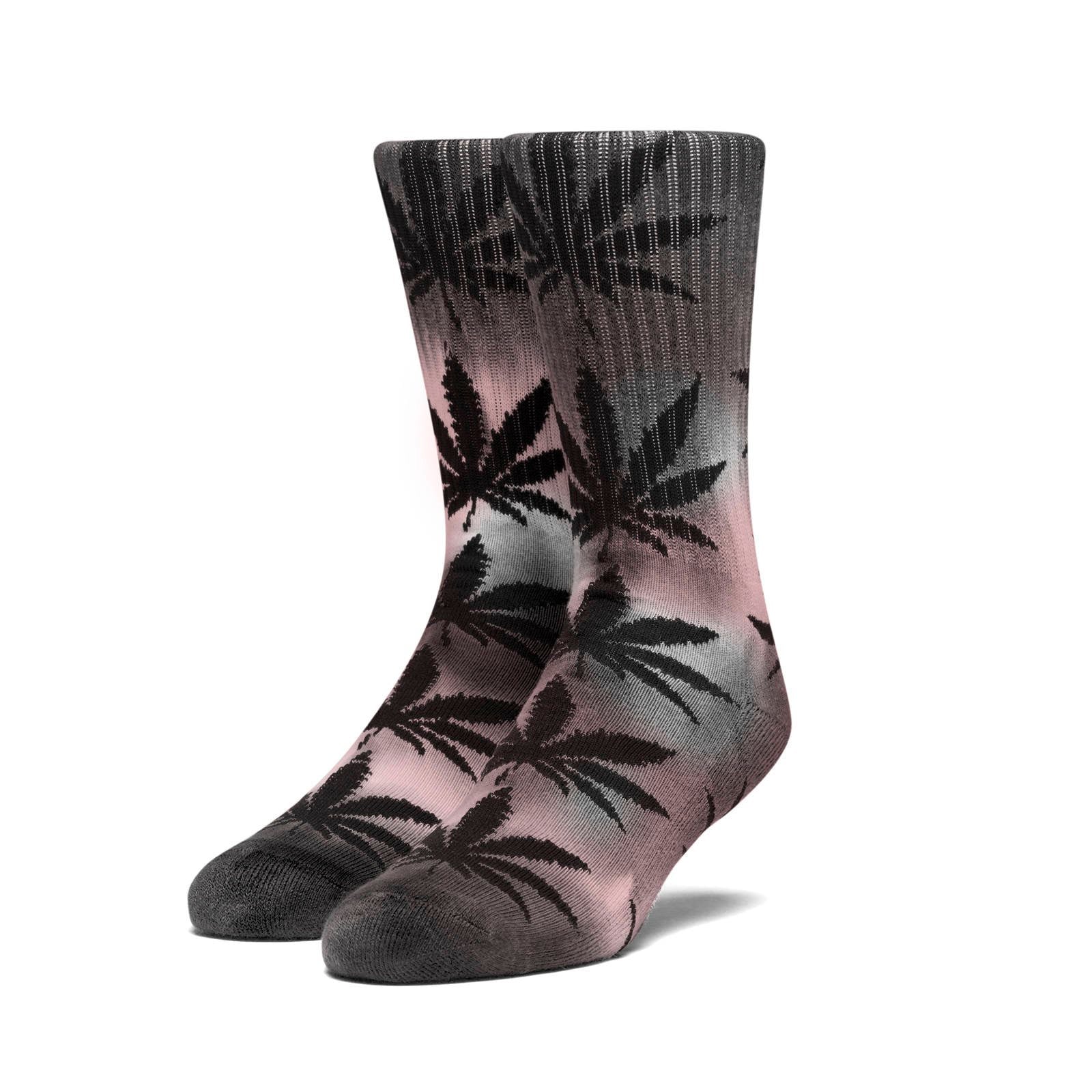 Huf Tie Dye Plantlife Socks Plastic Pink