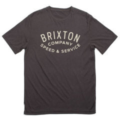 Brixton Gasket Prem Tee Washed Black