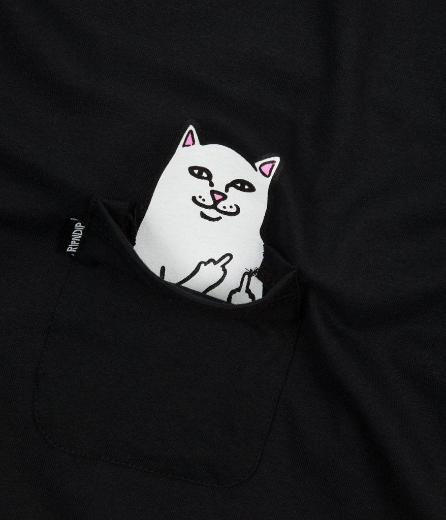 RipnDip Lord Nermal Pocket Tee Black