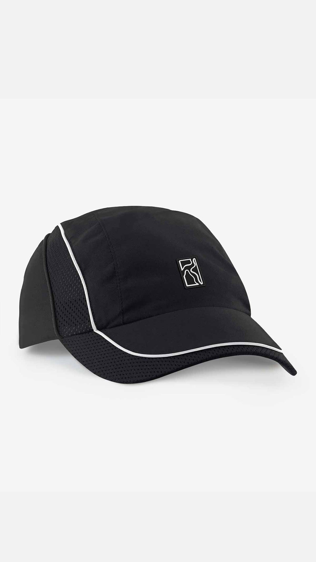 Poetic Sports Cap Rubber Patch Black Reflective